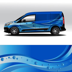 Mini van wrap design