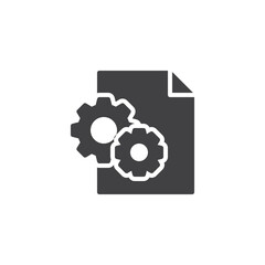Data customization vector icon