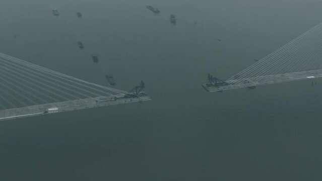 bridge over the river
