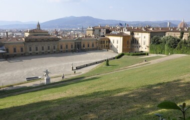 Obraz premium Pałac Medyceuszy w Florencji.