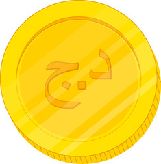 Algeria Flag hand drawn,Algerian Dinar hand drawn