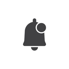Notification bell vector icon