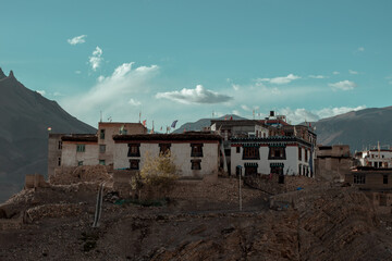 old house in the mountains