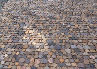 Road pavement, Freiburg im Breisgau, Baden-Wuerttemberg, Germany, Europe