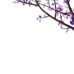 Flower Branch 3D Icon