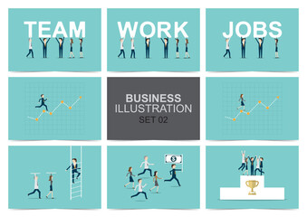 Business Illustration Set 02