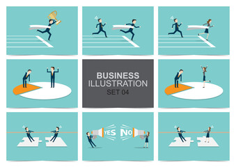 Business Illustration Set 04