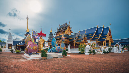 Fototapeta premium Wat Ban Den in Chiang Mai Province, Thailand