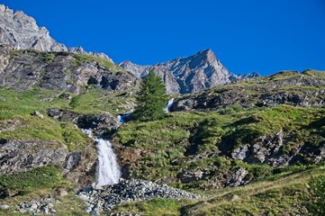 Italian Alps and Matterhorn