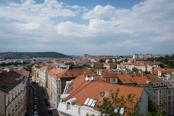 Fototapeta na wymiar Panorami di Praga