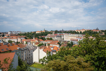 Fototapeta na wymiar Panorami di Praga