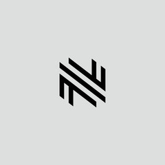 Simple Letter N Logo Design