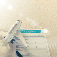 form of insurance contract to protect the life and property of a tourist during a trip