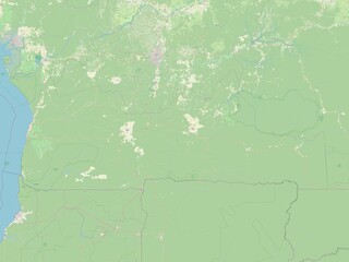 Sud, Cameroon. OSM. No legend