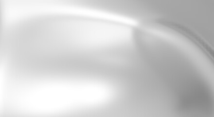 Grey light 3d background white studio backdrop. Satin fabric texture pattern.