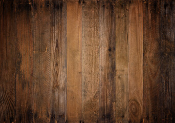Old weathered vintage wood dark background texture