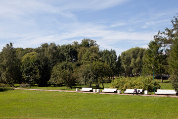 Tauride Gardens. St. Petersburg. Russia