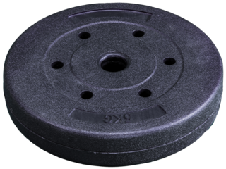 5 Kg Plastic Gym Sports Weight for Dumbell and Lift