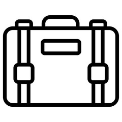 suitcase airport icon