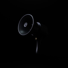 3d rendering Black friday sale background. banner,poster,podium on black background.