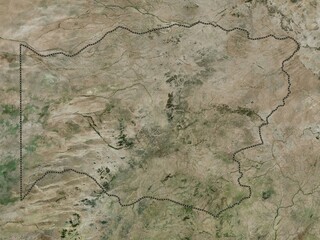 Wadi Fira, Chad. High-res satellite. No legend