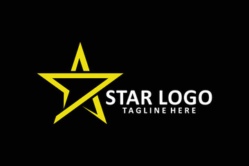 star logo design vector isolated