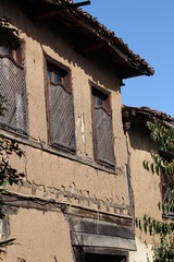 portrait photo of Windows of the house designed with Ottoman architecture