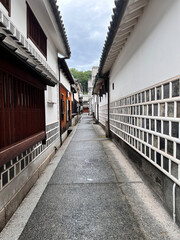 倉敷美観地区、岡山、日本、路地、町並み