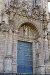 Détails de la cathédrale de Jerez
