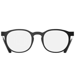 3d rendering illustration of Boston eyeglasses