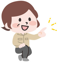 点検作業をおこなう作業員