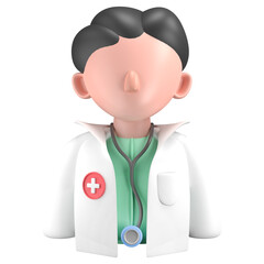 doctor person profession character 3D