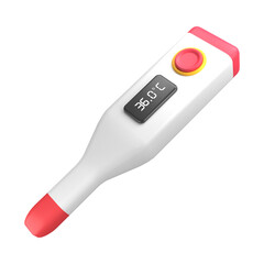 digital thermometer medical 3D