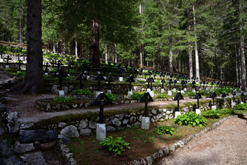 Fototapeta na wymiar Cemetery of the Great War