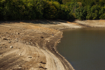 half-dry swamp in the mountains