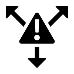 Incident Management Glyph Icon