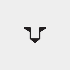 Negative space animal lion cheetah logo design