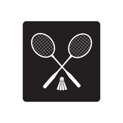 badminton racket icon