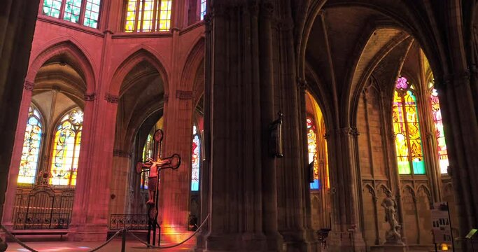 The Chartres cathedral, Eure et Loir department, France