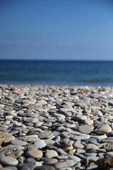 stones on the beach