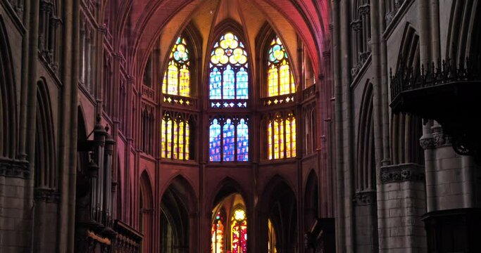The Chartres cathedral, Eure et Loir department, France
