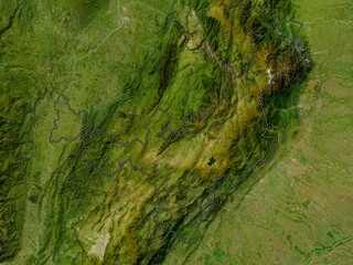 Boyaca, Colombia. Low-res satellite. No legend