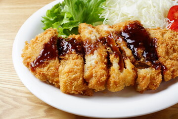 ロース豚カツ　洋食