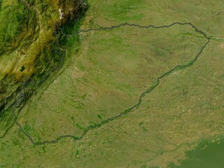 Casanare, Colombia. Low-res satellite. No legend