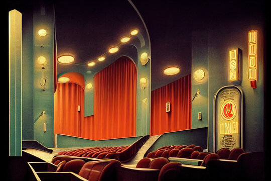 Vintage Movie Theater