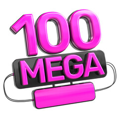 100 Mega render