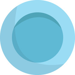 Plate Kitchenware icon. Vector illustration
