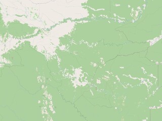 Guaviare, Colombia. OSM. No legend