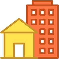 Skyscraper Vector Icon 