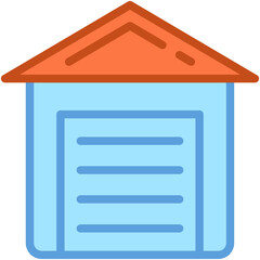 Warehouse Vector Icon
